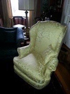 gold chair