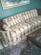 Paterned Loveseat