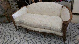 White Loveseat