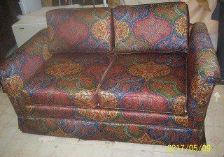 Multicolored Loveseat