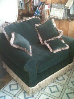 Chair with Pillows