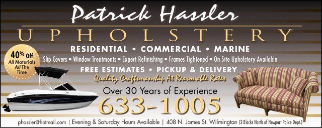 Patrick Hassler Upholstery