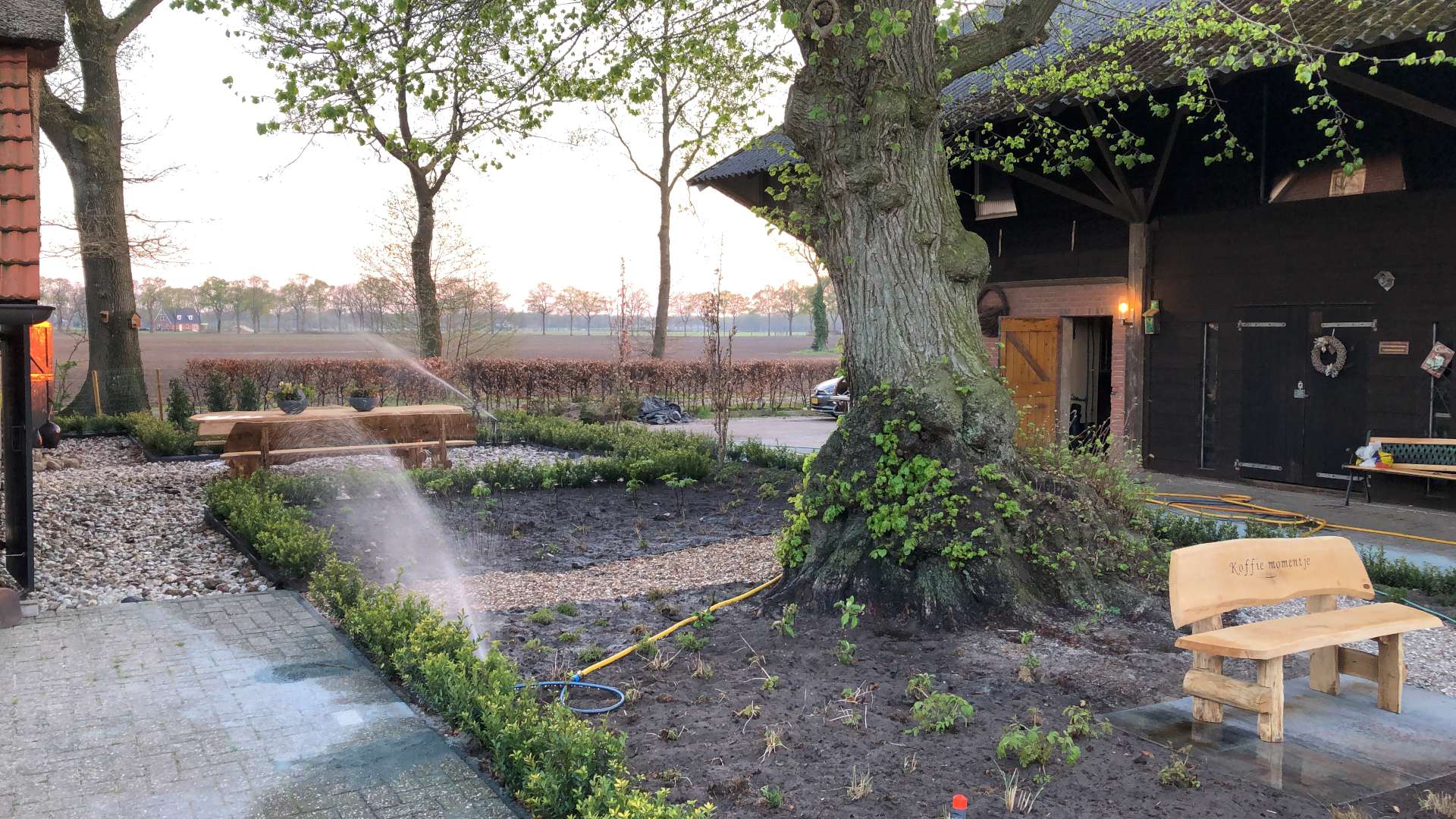 Aanleg tuin
