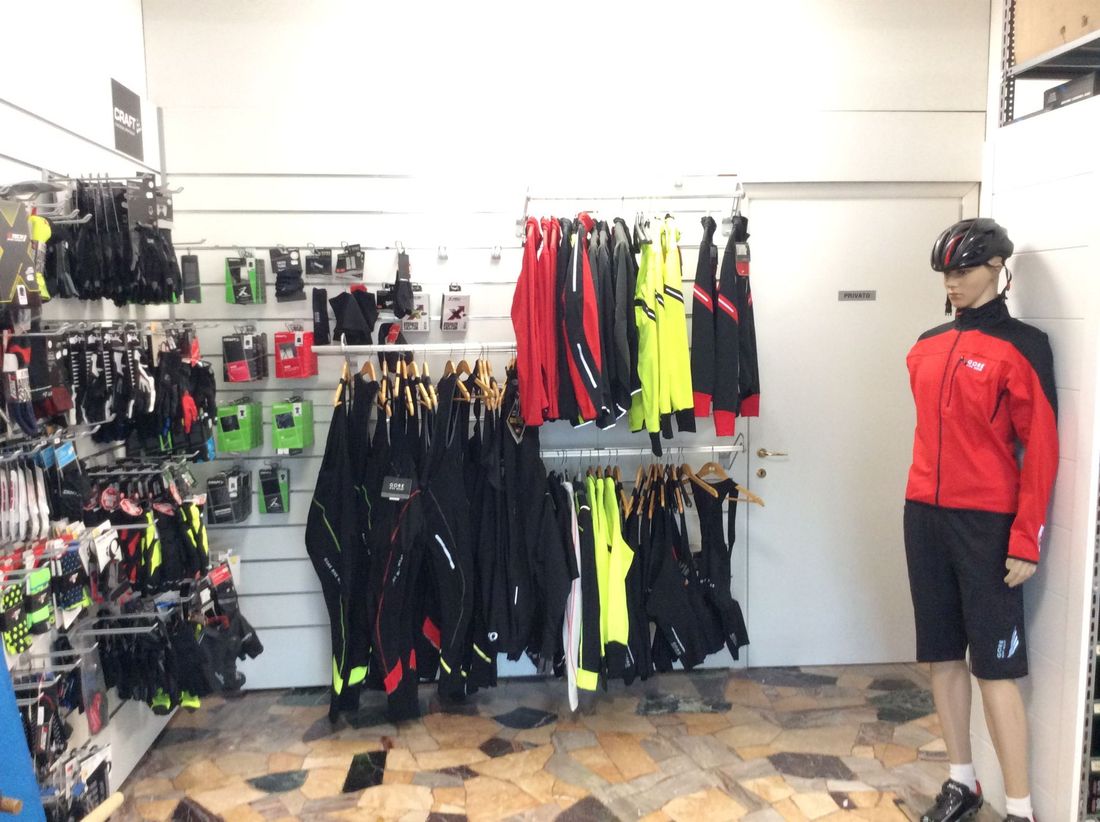 negozio di articoli per ciclisti