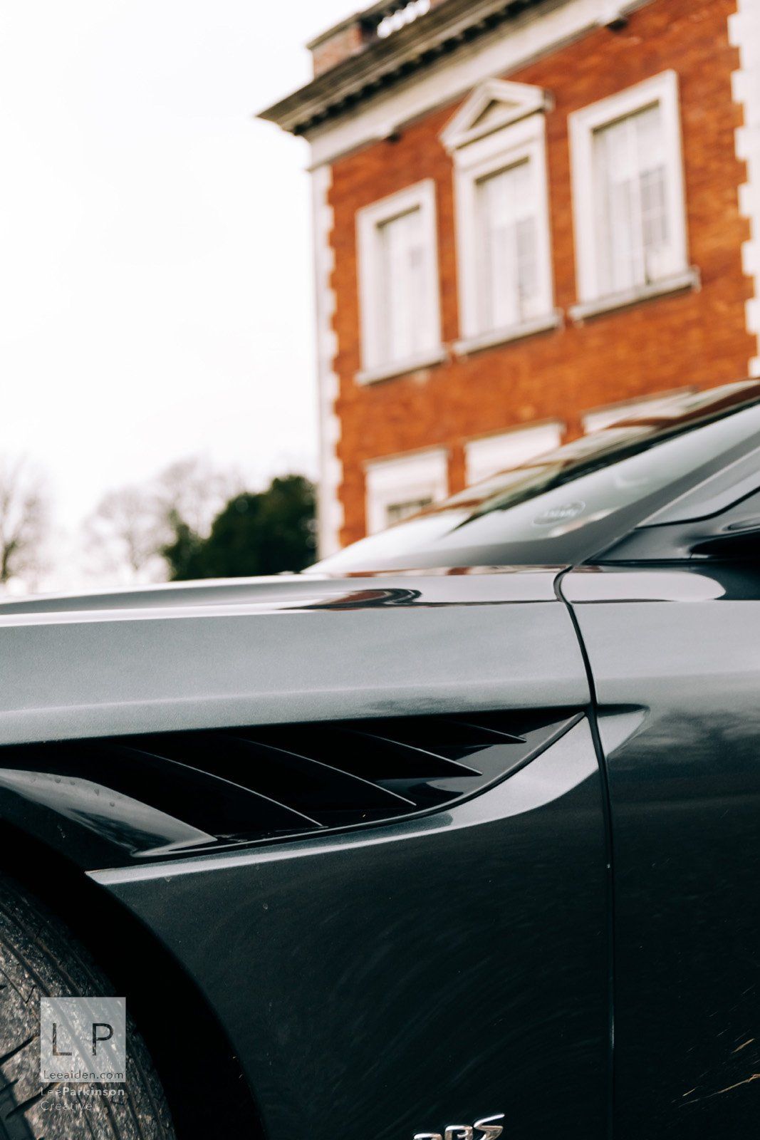 Photoshoot of the Aston Martin DBS Superleggera at Eaves Hall Clitheroe Lancashire by Wedding and Automotive Photographer