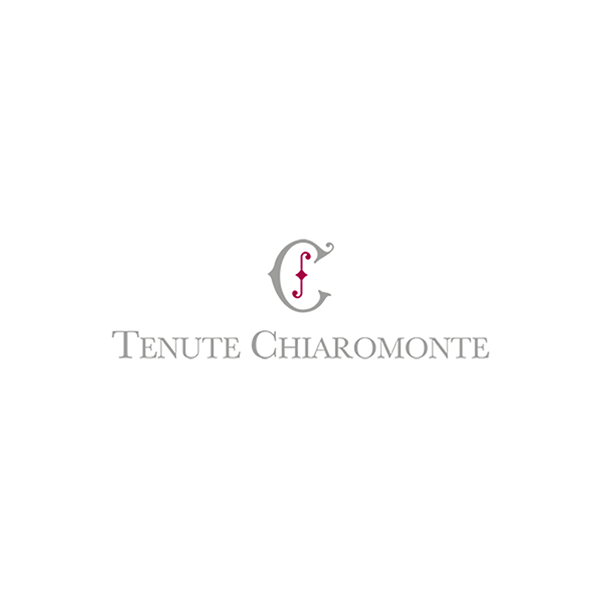 Auf weißem Hintergrund ist ein Logo für Tenute Chiaromonte abgebildet.