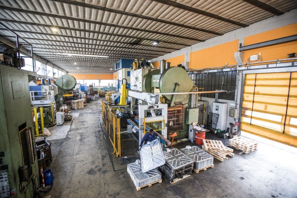 inside shearing department