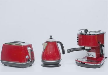 View of kitchen appliances