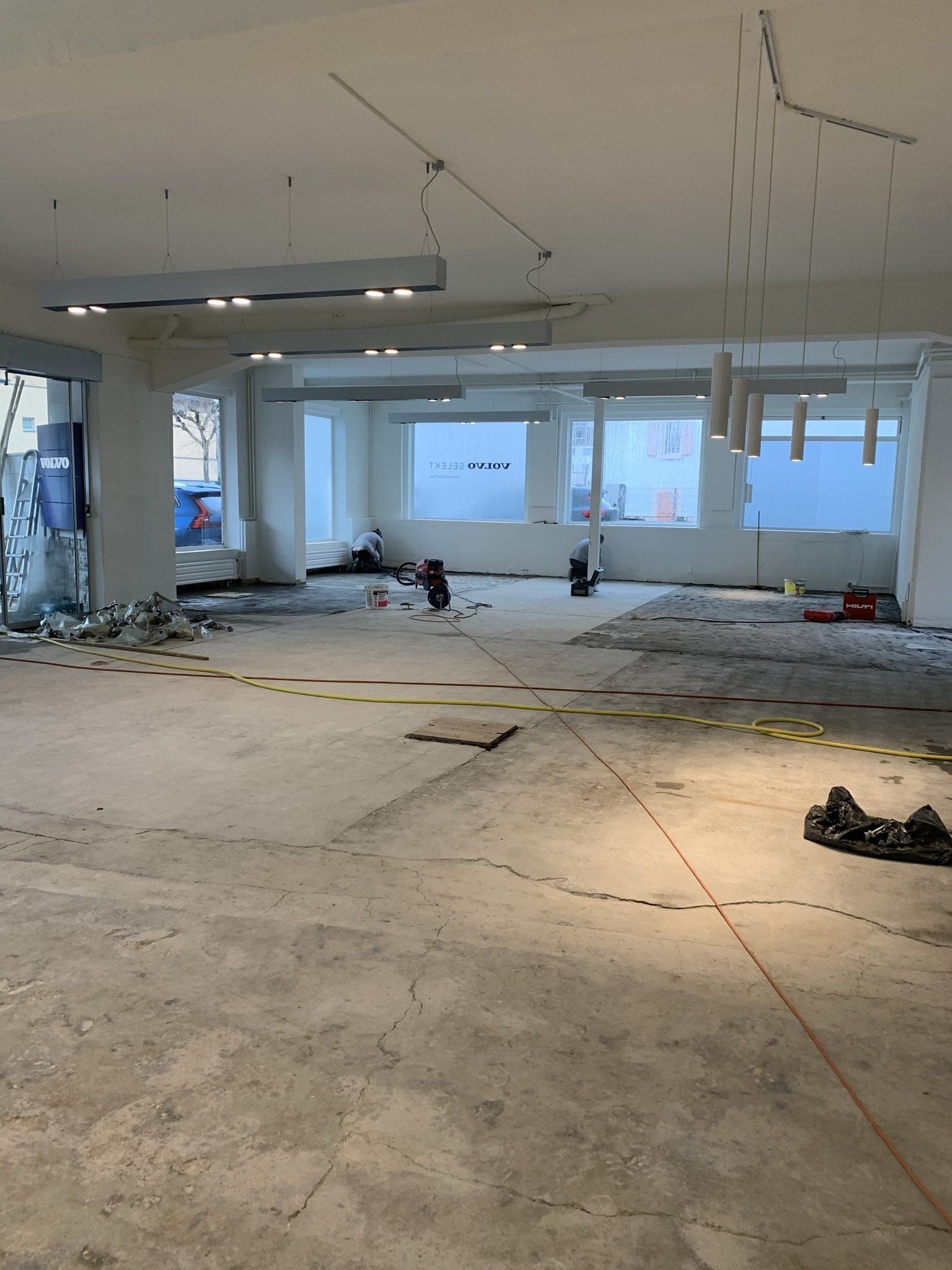 Transformation garage Volvo Martigny