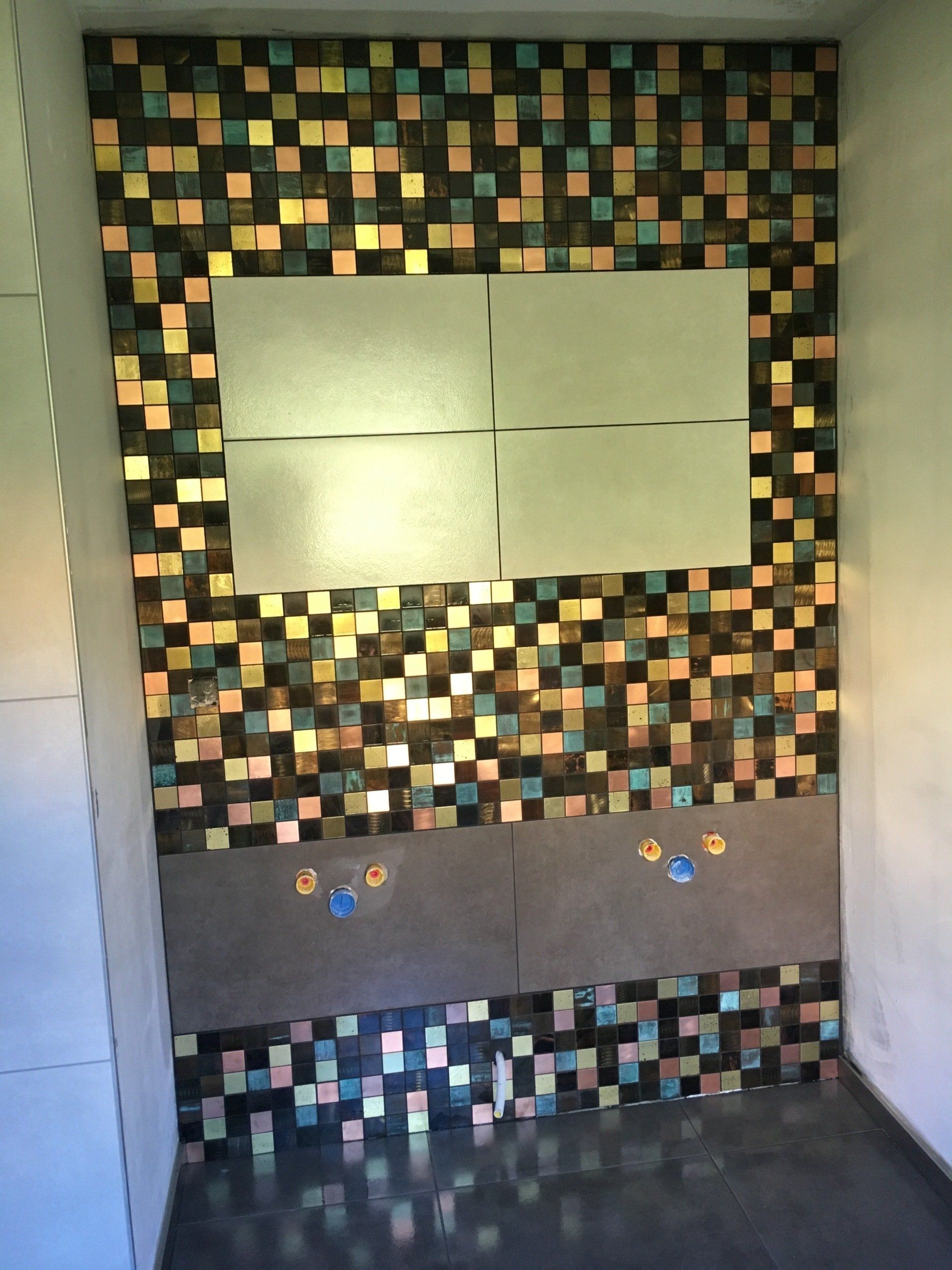 mosaïque colorée