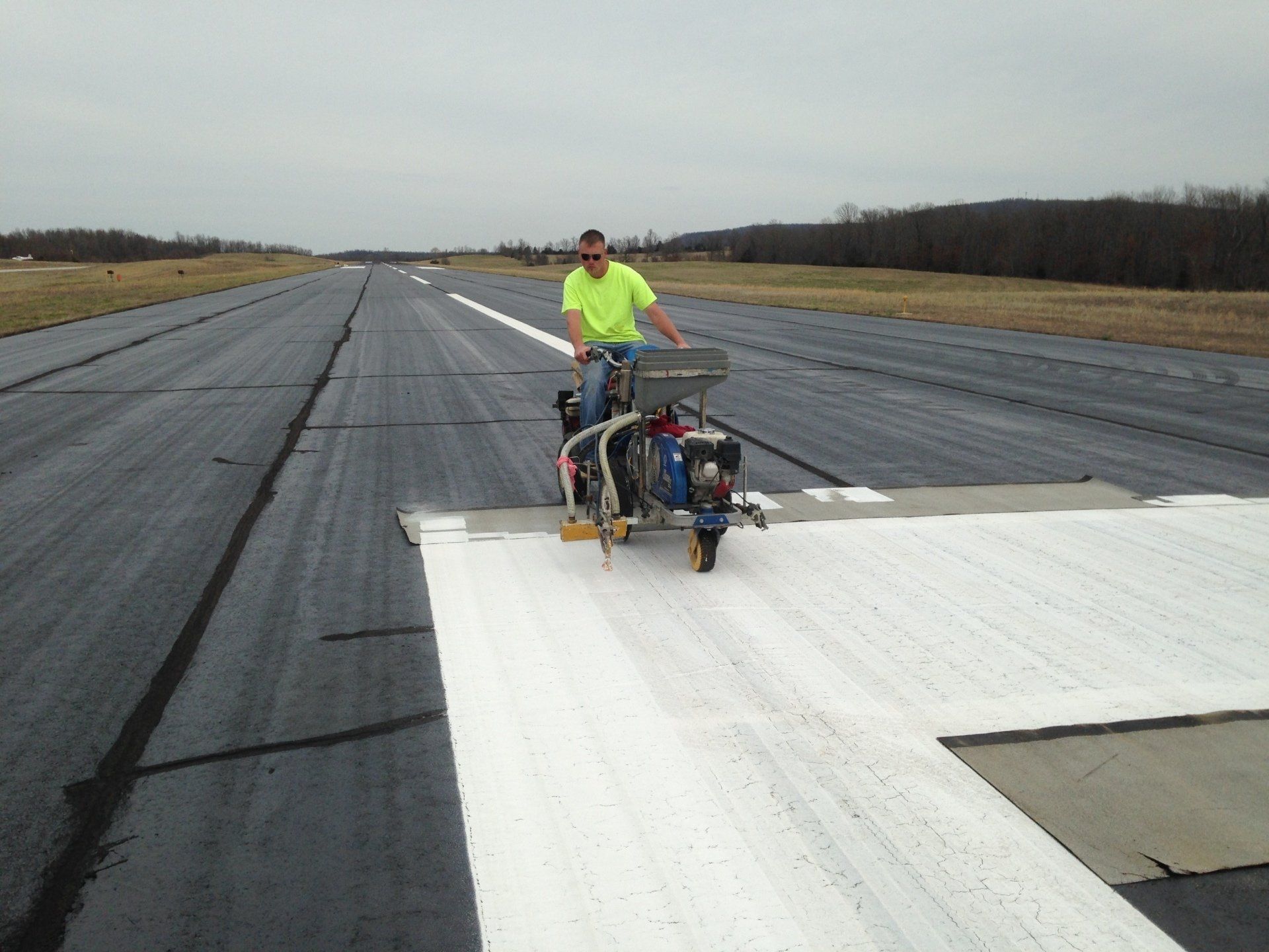 airport striping