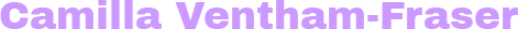 Camilla Ventham-Fraser Logo