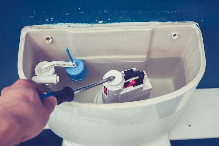 Broken Toilet — Fresno, CA — Art Douglas Plumbing Inc. Broken Toilet — Fresno, CA — Art Douglas Plumbing Inc.