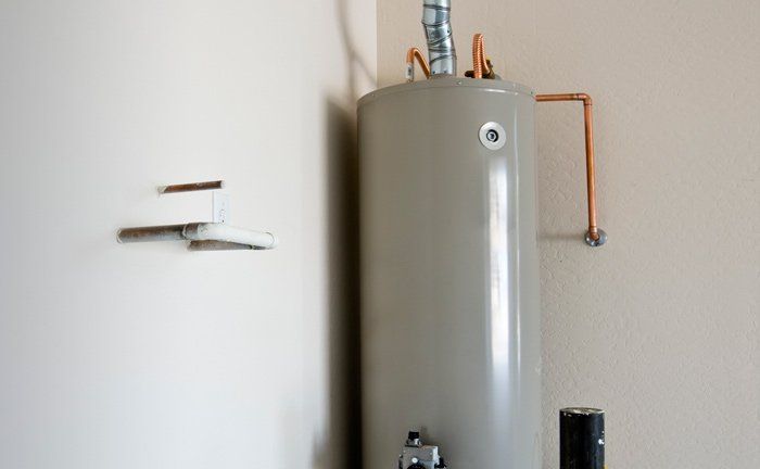 Gray Tank — Fresno, CA — Art Douglas Plumbing Inc. Gray Tank — Fresno, CA — Art Douglas Plumbing Inc.