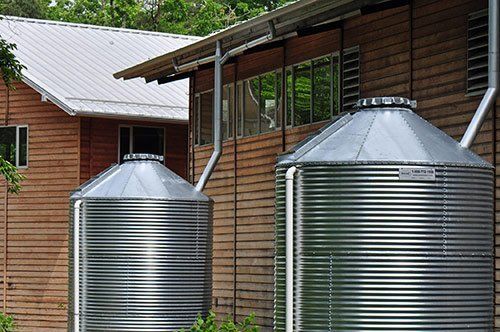 Rainwater Collection Tank — Fresno, CA — Art Douglas Plumbing Inc.