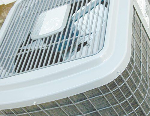 An AC unit after air conditioning installation services in Fresno, CA