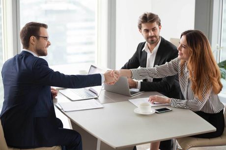 Attorney and His Clients — Peekskill, NY — Segreto Law Offices, PC Attorney and His Clients — Peekskill, NY — Segreto Law Offices, PC