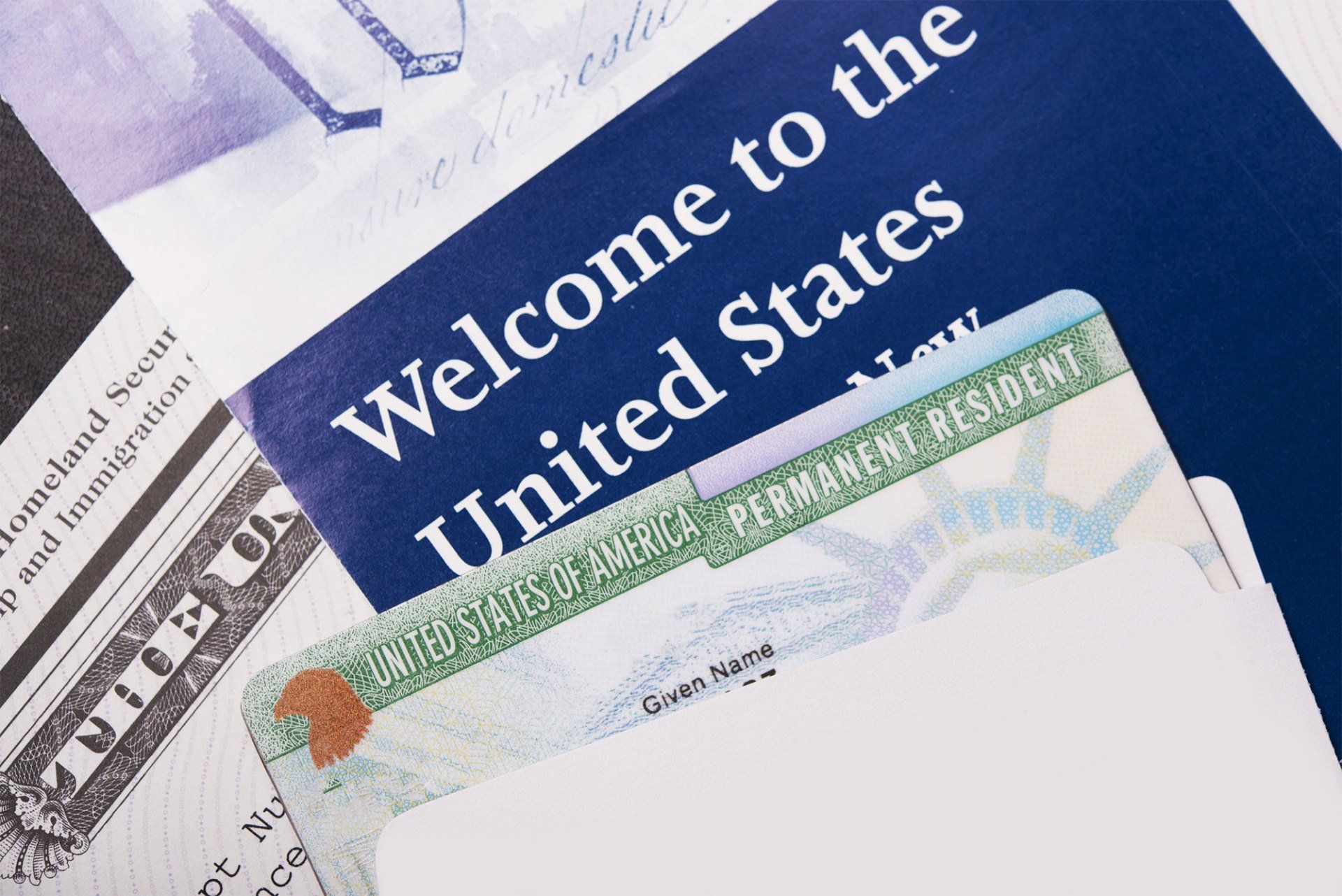 Immigration Welcome Letter and Green Card — Peekskill, NY — Segreto Law Offices, PC