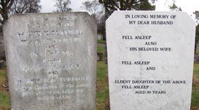 inscription on the memorial