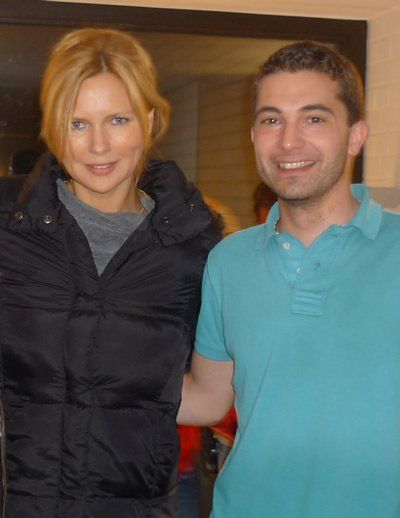 Thomas Haberer mit Veronica Ferres - Dreharbeiten ARD