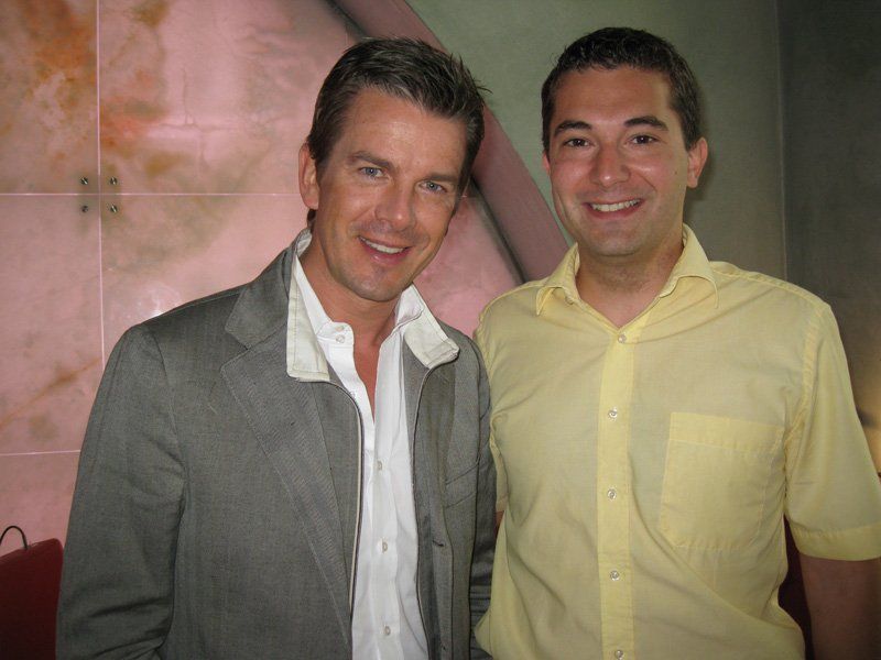 Thomas Haberer mit Markus Lanz