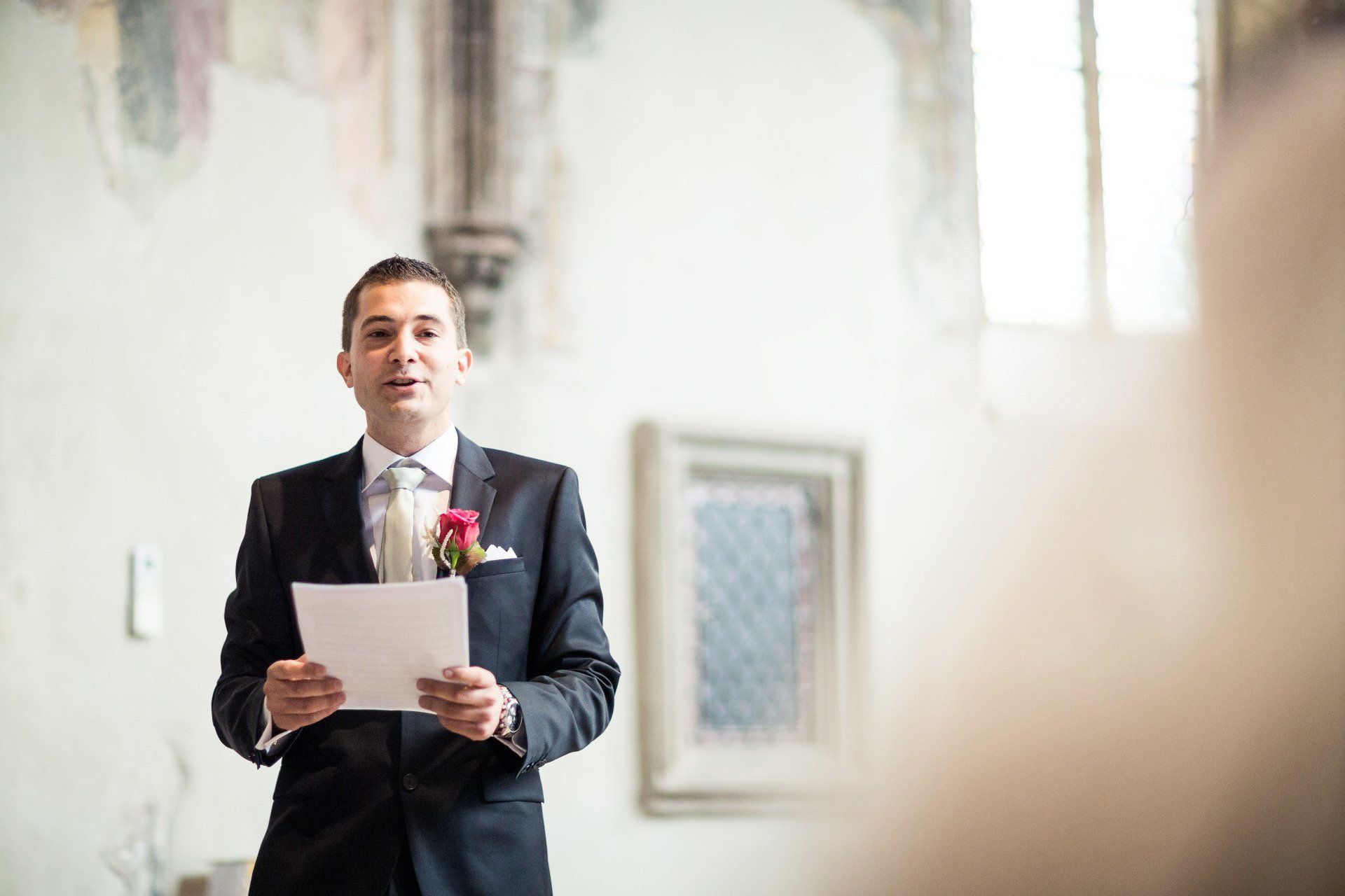 Südtiroler Hochzeitssänger Thomas Haberer - kirchliche Trauung Terlan