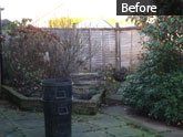 Garden maintenance before