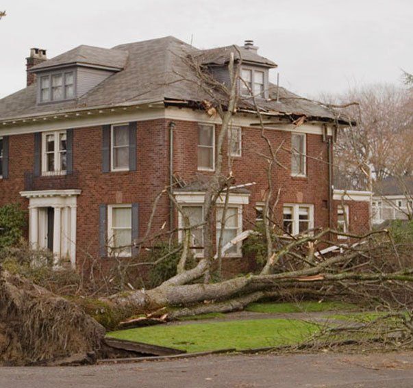 Storm damage repair