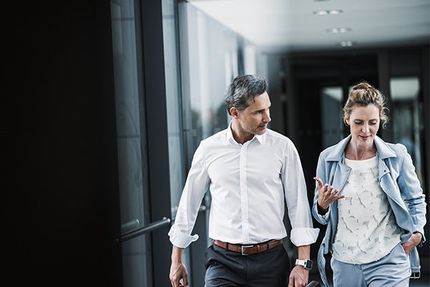 two business people