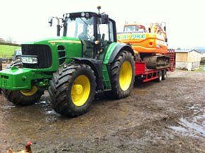 Digger Hire - Lyme Regis, Dorset - A.A Pike Construction Ltd - Plant hire