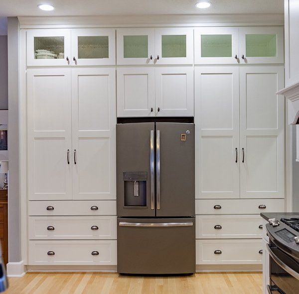 New Cabinet — White Sink and White Cabinetry in Traverse City, MI New Cabinet — White Sink and White Cabinetry in Traverse City, MI