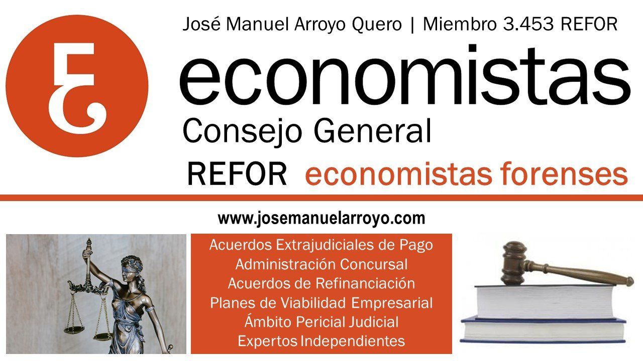 Acceder a José M. Arroyo. Economista Forense. Reflotación Empresas.