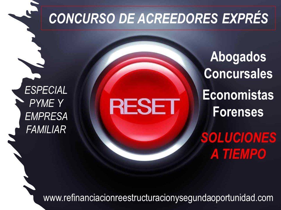 Acceder a Refinanciación, Reestructuración y Segunda Oportunidad