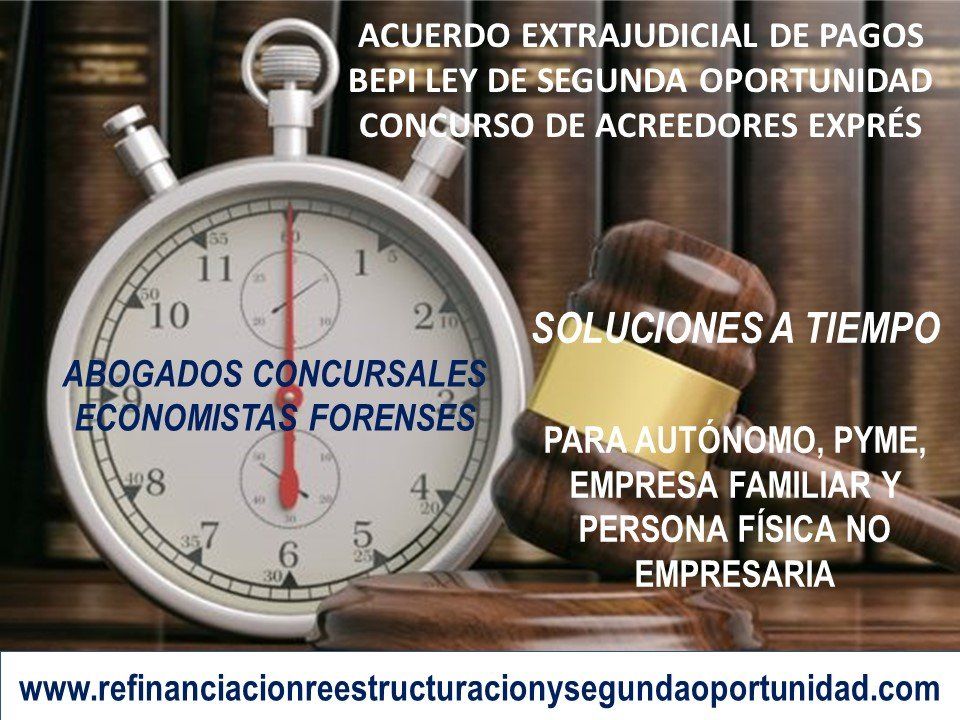 Acceder a Refinanciación, Reestructuración y Segunda Oportunidad