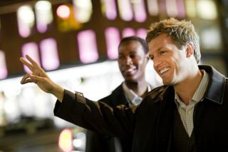 Men hailing for a cab  - cab services in Central NJ
