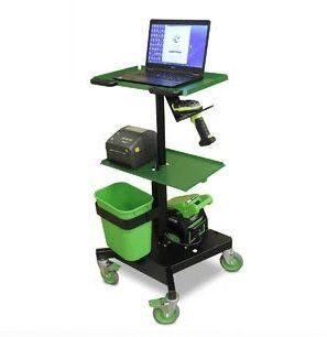 newcastle systems lt series laptop cart