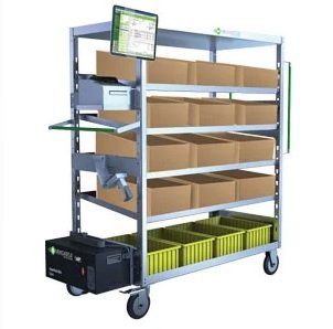 newcastle systems power for picking carts