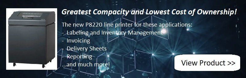 line printers barcode labels