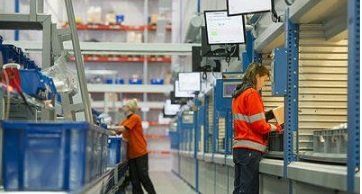 hybrid conveyor batch picking