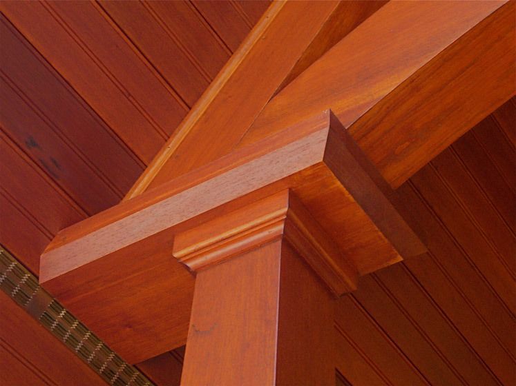 Wooden Post — Cazenovia, NY — D.R. Cornue Woodworks