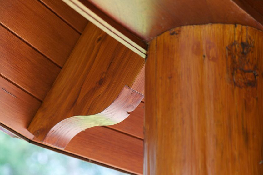 Wooden Bracket — Cazenovia, NY — D.R. Cornue Woodworks