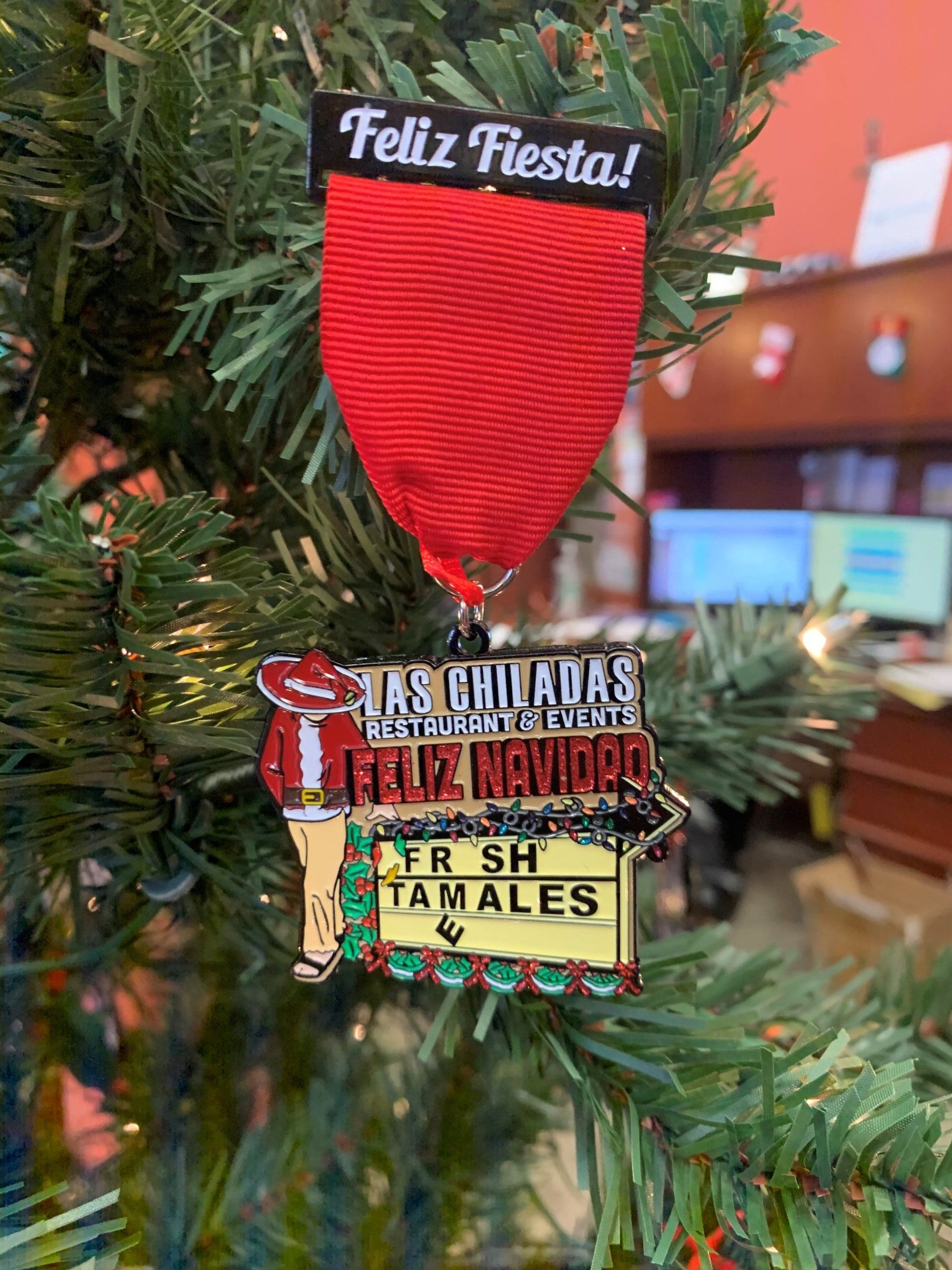 Fiesta Medal Ornament