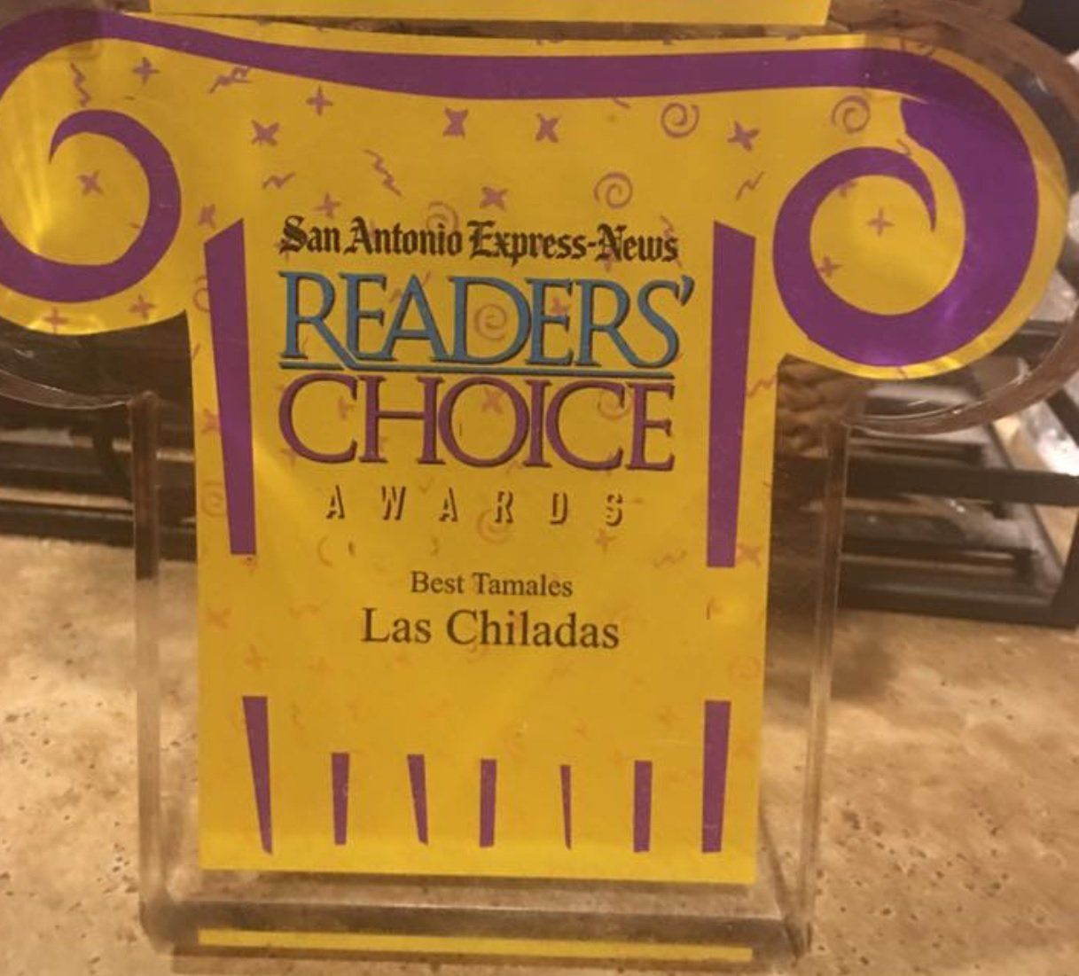Readers Choice Award