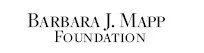 Barbara J. Mapp Foundation logo in black text on a white background.