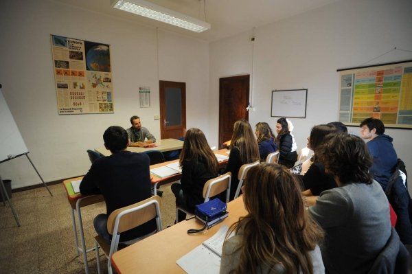 Classe con studenti