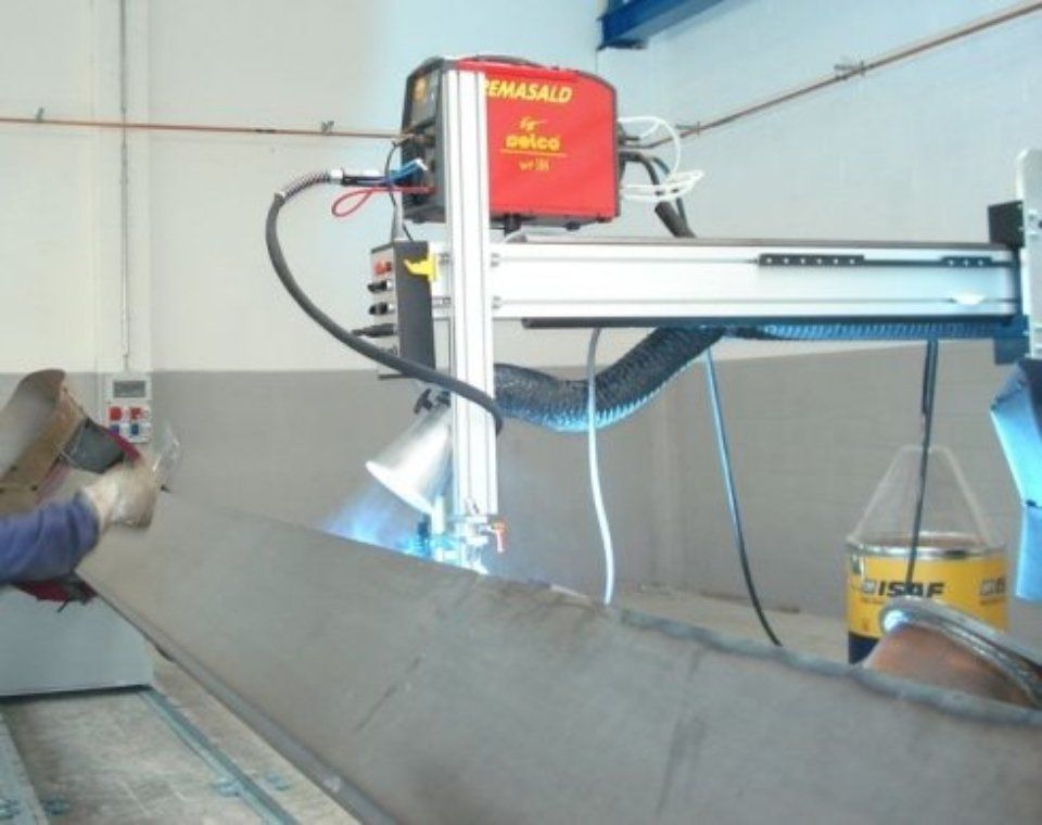 Pulsed mig mag manipulators