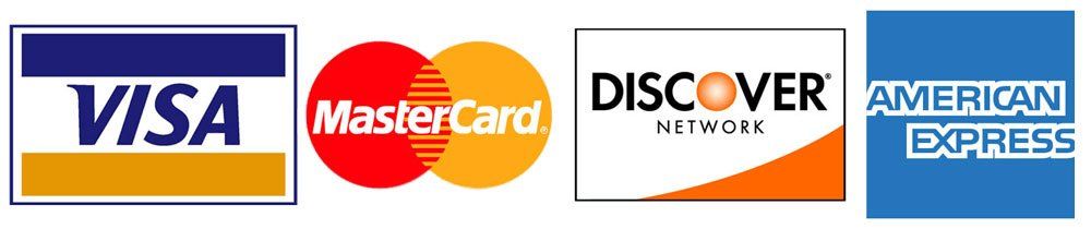 We accept most major credit cards for service and repairs We accept most major credit cards for service and repairs