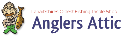 Return to homepage Anglers Attic Lanarkshire Logo