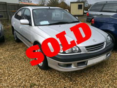 2000 (W) Toyota Avensis 1.8gs 5 door 2000 (W) Toyota Avensis 1.8gs 5 door