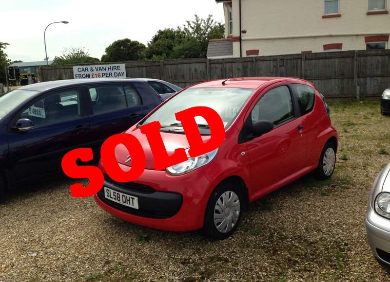 Citroen C2 - Image for illustrative purposes only